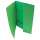 Papírové desky s chlopněmi HIT Office - A4, zelené, 50 ks