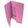 Papírové desky s chlopněmi HIT Office - A4, růžové , 50 ks