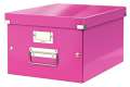Box Click & Store Leitz WOW - A4, růžový
