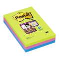 Bločky Post-it XXL - linkované, 101 x 152 mm, 3 barvy