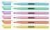 Zvýrazňovač Kores - sada 6 pastelových barev, silný