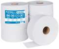 Toaletní papír jumbo - 2vrstvý,  recykl,  bílý, 26 cm, 6 rolí