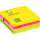 Samolepicí bločky Q-Connect - 76 x 76 mm, 4 neonové barvy