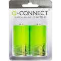 Alkalické baterie Q-Connect - 1,5V, MN1300, LR20, D, 2 ks