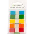 Samolepicí záložky Q-Connect - plastové, 12,5 x 43 mm, 5 barev