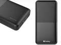 Powerbanka Sandberg Saver - 20 000 mAh, 2x USB-A, černá