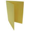 Papírové desky bez chlopní HIT Office - A4, žluté, 20 ks