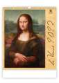 Nástěnný kalendář 2023 Leonardo da Vinci