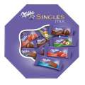 Čokoládky Milka - singles mix, 147g, 30 ks