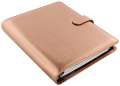 Diář Filofax Saffiano Metallic - A5,  týdenní, růžovozlatý