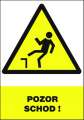 Tabulka - Pozor schod!