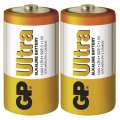 Alkalické baterie GP Ultra - C, LR14, 1,5V, 2 ks