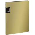 2kroužkový pořadač Metallic - A4,  šíře hřbetu 2 cm, zlatý