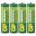 Zinková baterie GP Greencell - AA, LR6, 1,5V, 4 ks