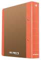2kroužkový pořadač Donau Life - A4, 5 cm, D-mechanika, neonový oranžový, 1 ks