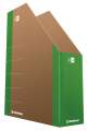 Stojan na časopisy Donau Life - 8 cm, neonový zelený, kartonový, 1 ks