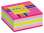 Samolepicí bloček v kostce Stickn by Hopax - 51 x 51 mm, 250 lístků, neonově růžový
