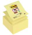 Z-bločky Post-it Super Sticky - 101 × 101 mm, světle žluté, linkované, 5 ks