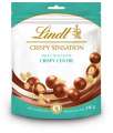 Čokoládové kuličky Lindt Crispy - mléčné s křupinkami, 140 g