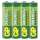 Zinková baterie GP Greencell - AAA, LR03, 1,5V, 4 ks
