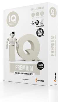 Kancelářský papír IQ Premium A4 - 80 g/m2, 500 listů