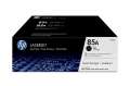 Toner HP CE285AD, č. 85A, dvojbalení - černý
