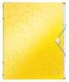 Třídicí kniha Leitz WOW - A4, 12 přihrádek, žlutá