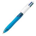 Kuličkové pero Bic Grip Medium - čtyřbarevné, modré
