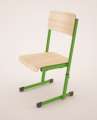 Žákovská židle Junior - 35 - 38 cm, zelená