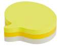 bločky Post-it Super Sticky s výsekem "řečová bublina" - 76x76 mm, neonový