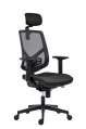 Kancelářská židle Skill - synchronní, černá