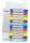 Plastový rozlišovač Leitz WOW - A4+, barevný, 1-12
