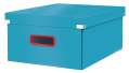 Box Click & Store Leitz Cosy - velikost L (A3), modrý