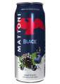 Minerální voda Mattoni - black, jemně perlivá, plech 24x 0,5 l