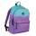 Školní batoh Milan Sunset, 22 l , fialovo-zelený