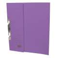 Závěsné papírové rychlovazače HIT Office - A4, půlená přední strana,  fialové, 50 ks