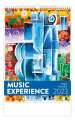 Nástěnný kalendář 2023 Music Experience