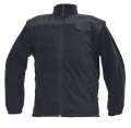 Bunda Randwik - fleecová, černá, vel. 3XL
