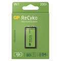Nabíjecí baterie GP ReCyko - článek, 9 V, 200 mAh, 1 ks