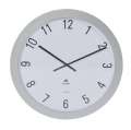 Nástěnné hodiny GIANT - průměr 60 cm, šedé/bílé