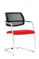 Konferenční židle 2160 Magix Net - červená
