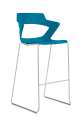 Barová židle Aoki Bar - modrá