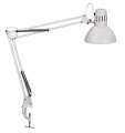 Stolní lampa MAULstudy - k upevnění na stůl, bílá