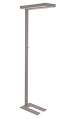 Stojací LED lampa MAULjuvis - stmívatelná, stříbrná