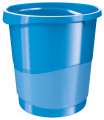 Odpadkový koš Esselte VIVIDA - plastový, modrý, objem 14 l