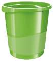 Odpadkový koš Esselte VIVIDA - plastový, 14 l, zelený