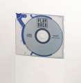 Plastový obal na CD/DVD Durable QuickFlip - transparentní/modrá