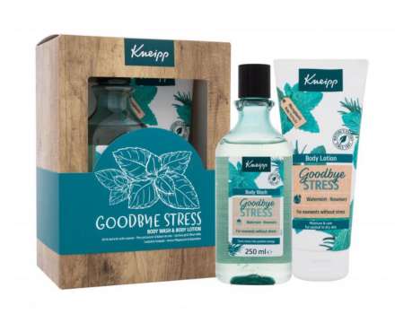 DÁREK: Dárková sada Kneipp sprchový gel a tělové mléko Goodbye Stress