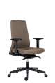 Kancelářská židle Vion - synchronní, hnědá