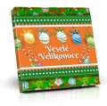 Belgické pralinky Veselé Velikonoce, polokoule, 162 g